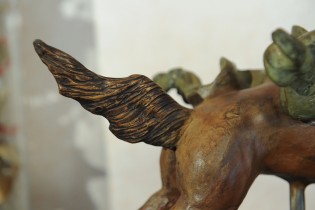 Cavallo - Scultura in bronzo realizzata dal maestro Alessandro Romano